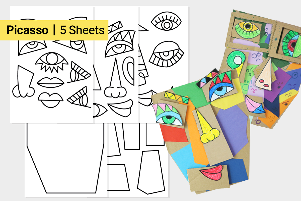 Masterpiece Kids Crafts, an Education Illustration by DRAWINART (Photo 2 of 6)