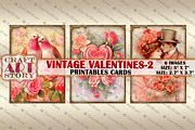 Valentines Valentine cards-2, a Person Illustration by CraftArtStory (Thumbnail 3 of 3)