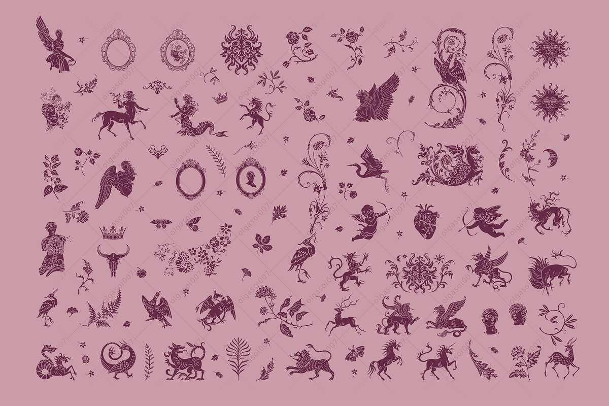 It's not Rococo, a Pattern Graphic by OlgaSoi007 (Photo 6 of 8)