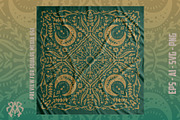 Vintage Pattern Bandana, a Pattern Graphic by Krizvector Artwork Shop (Thumbnail 2 of 5)