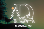 Chrismas deer, a Symbol Font by Petal Pixels (Thumbnail 1 of 9)