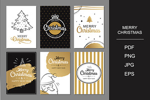 Merry Christmas Greeting Cards., a Card Template by kaisorn
