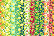 Watercolor citrus set, a Food Illustration by Evgeniia Zagreeva (Thumbnail 5 of 5)