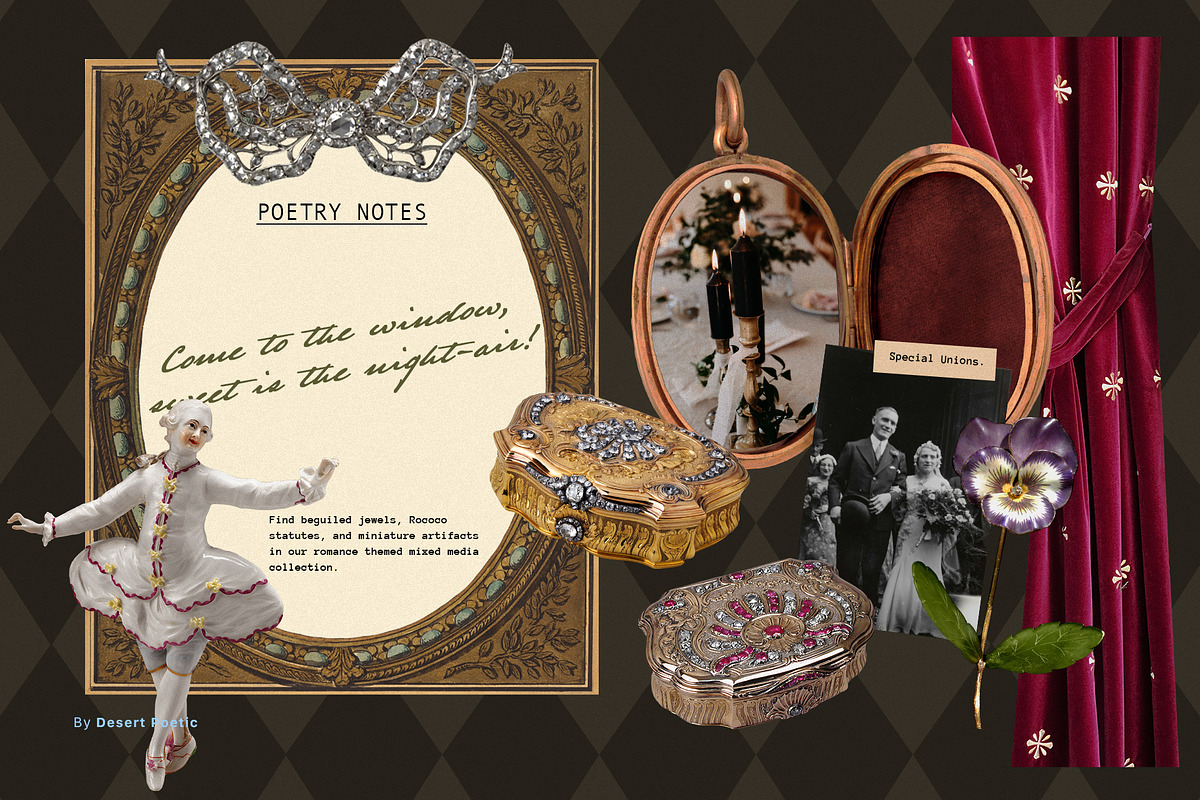 LOVER'S EYES Collage Pack, an Object Graphic by Desert Poetic (Photo 4 of 15)