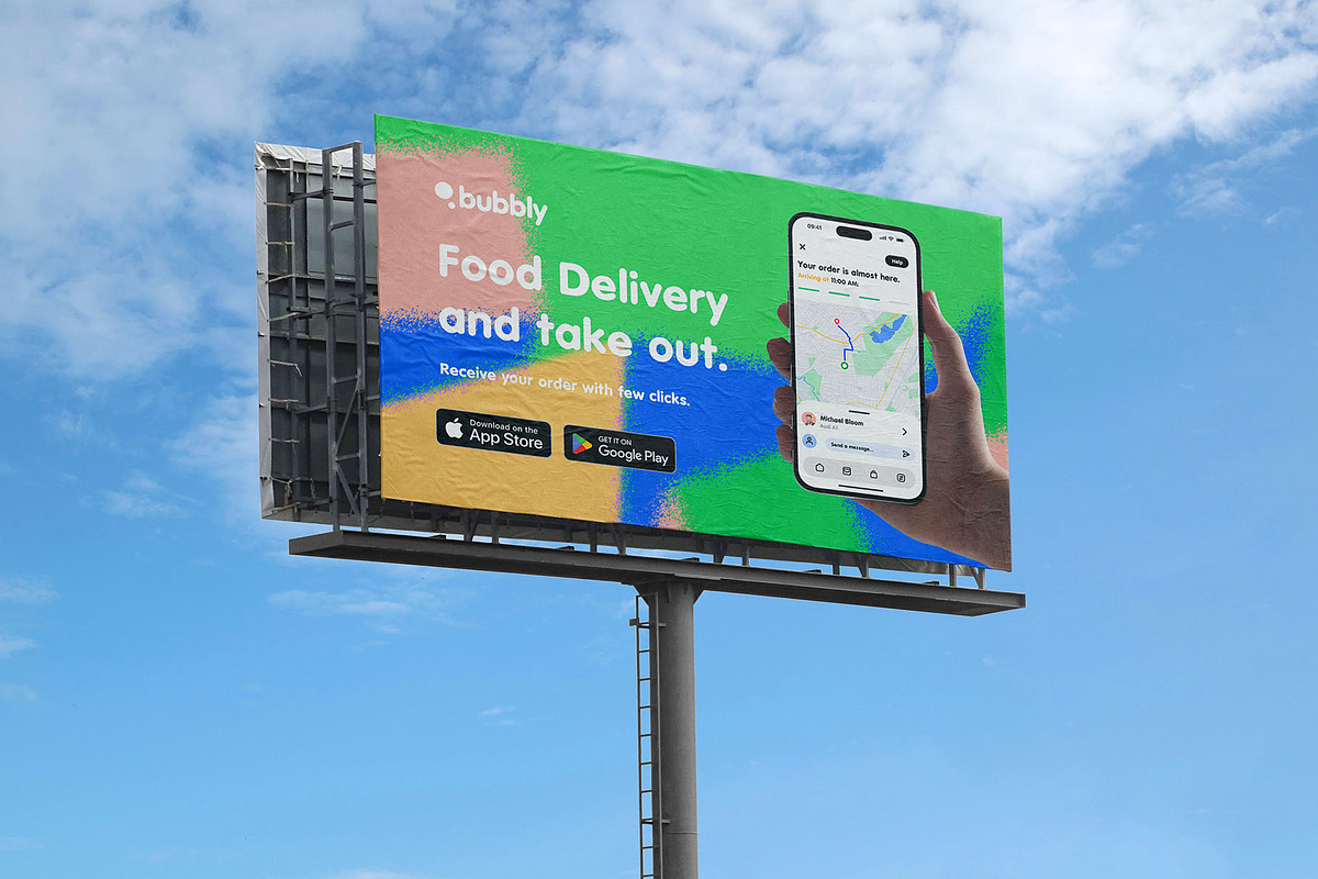 Billboard Poster Street Mockup, an Advertising Mockup by Asylab (Photo 4 of 5)
