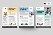 Nonprofit Organization Fact Sheet, a Flyer Template by Leaflove (Thumbnail 1 of 6)