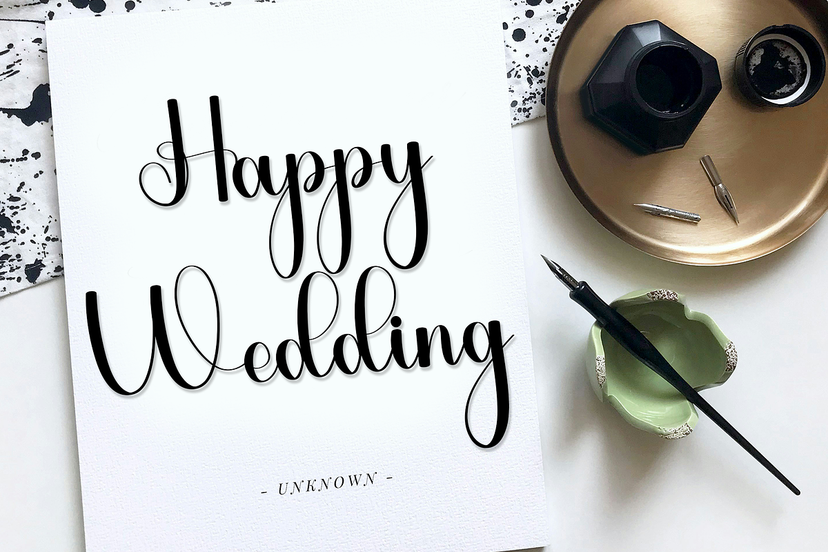 Tuesday, a Script Font by FreshTypeINK (Photo 3 of 7)