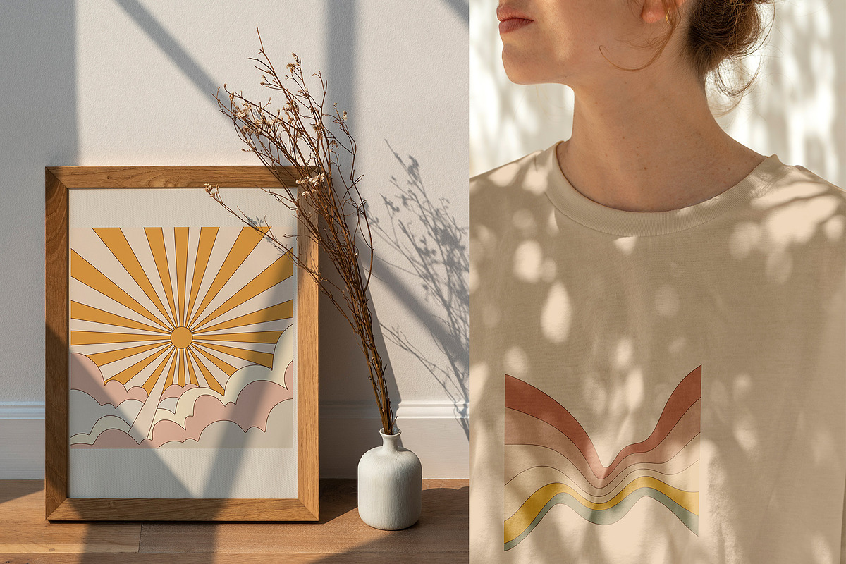 GROOVY SUMMER FLOWERS, a Pattern Graphic by Antikva17 (Photo 9 of 9)