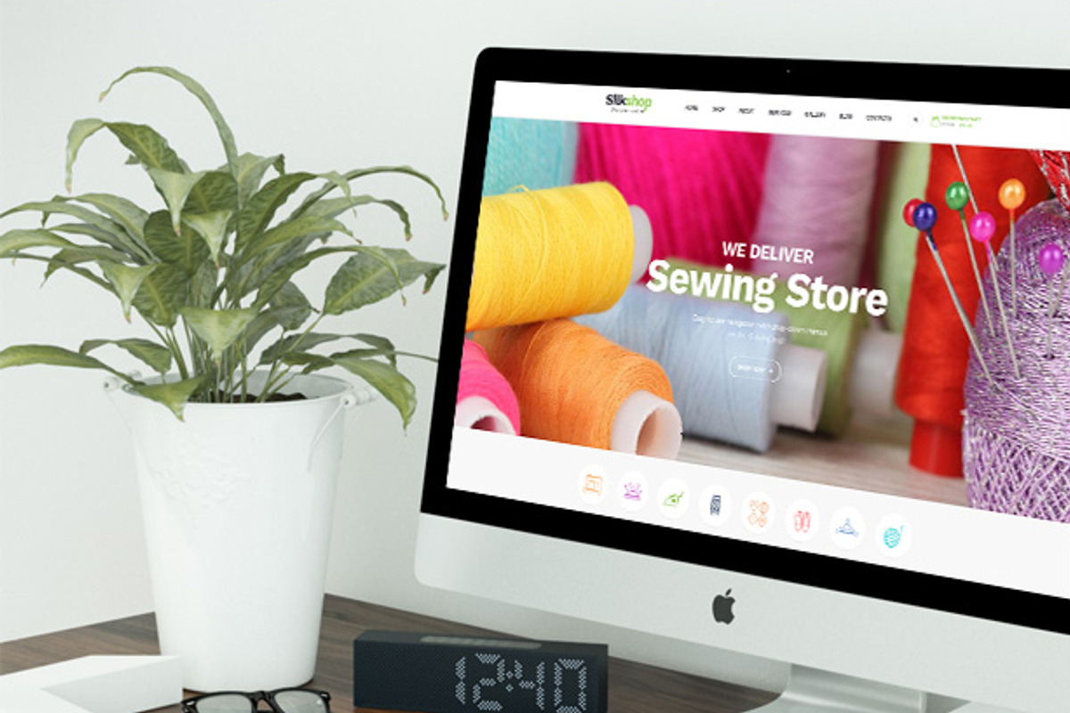 Magento 2 Silkshop Theme, a Websites & App Template by Puzzthemes (Photo 1 of 3)