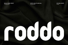 Roddo – Rounded Bold Sans Serif