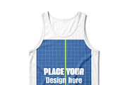 Editable Tank Top Mockup PSD, a Shirt Mockup by Pixel Foundry (Thumbnail 2 of 3)