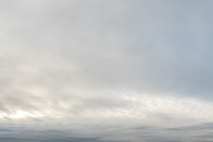 Clouds in the overcast evening sky view., a Nature Photo by YuriyB