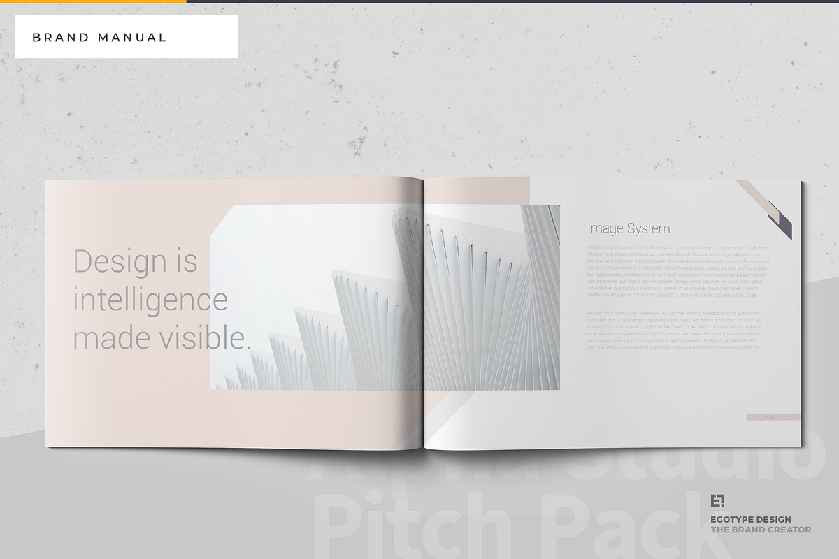 Calm Brand Guidelines, a Brochure Template by Egotype (Photo 33 of 35)
