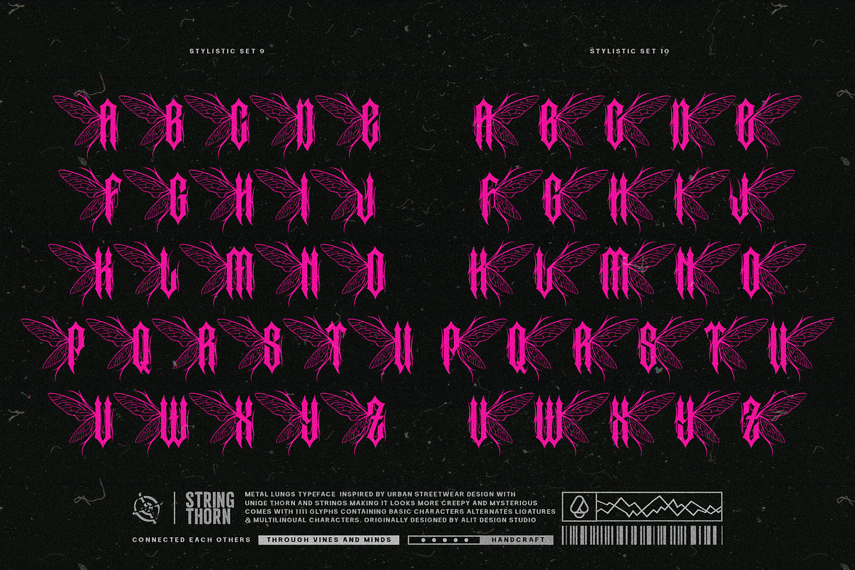 Metal Lung Typeface, a Blackletter Font by alit design (Photo 12 of 20)