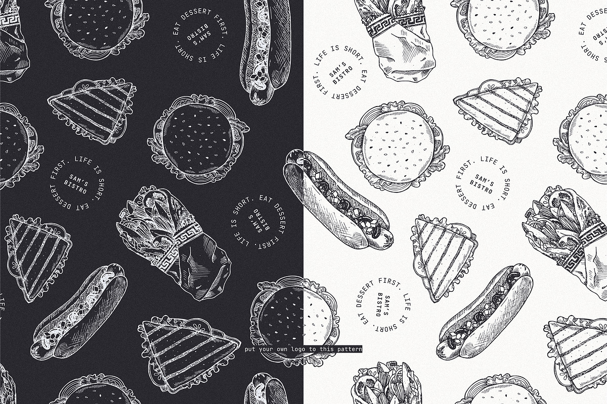 Cafe food illusrations, a Food Illustration by adehoidar (Photo 5 of 6)