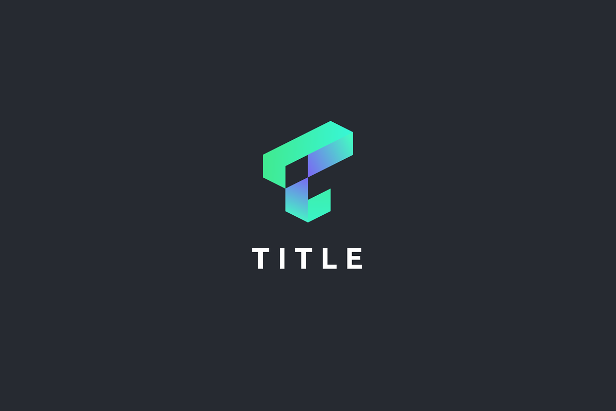 T Logo, a Branding & Logo Template by baqoos