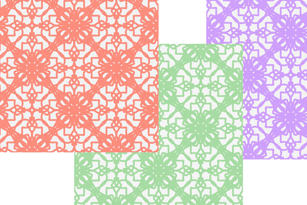 Lace Geometric Seamless Vector, a Pattern Graphic by NayaChu (Photo 2 of 8)