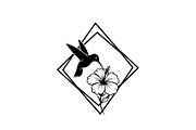 Hummingbird Flower Design Bundle, an Illustration by Designs_River (Thumbnail 13 of 31)