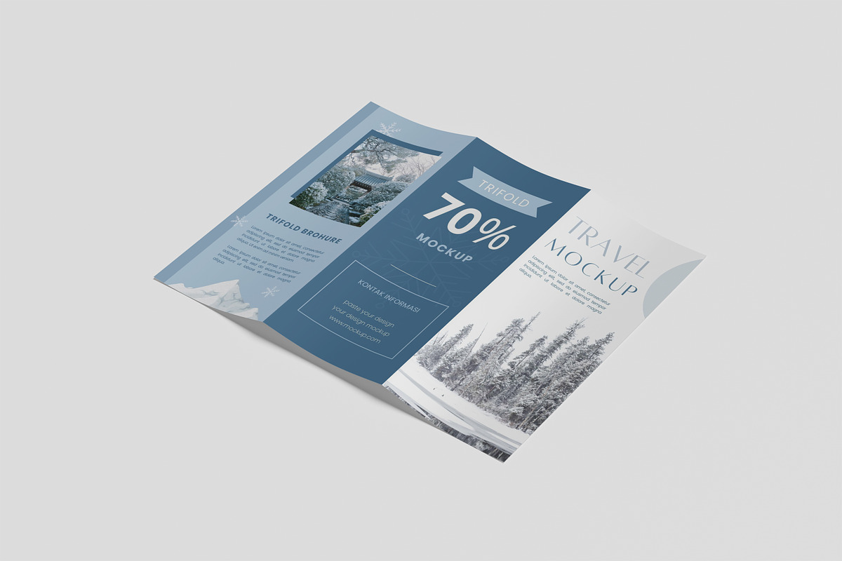 TRIFOLD BROCHURE, a Brochure Template by kebunmockup (Photo 5 of 5)