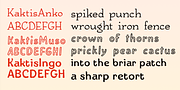 Kaktis, a Handwritten Font by Ingrimayne Type (Thumbnail 5 of 5)
