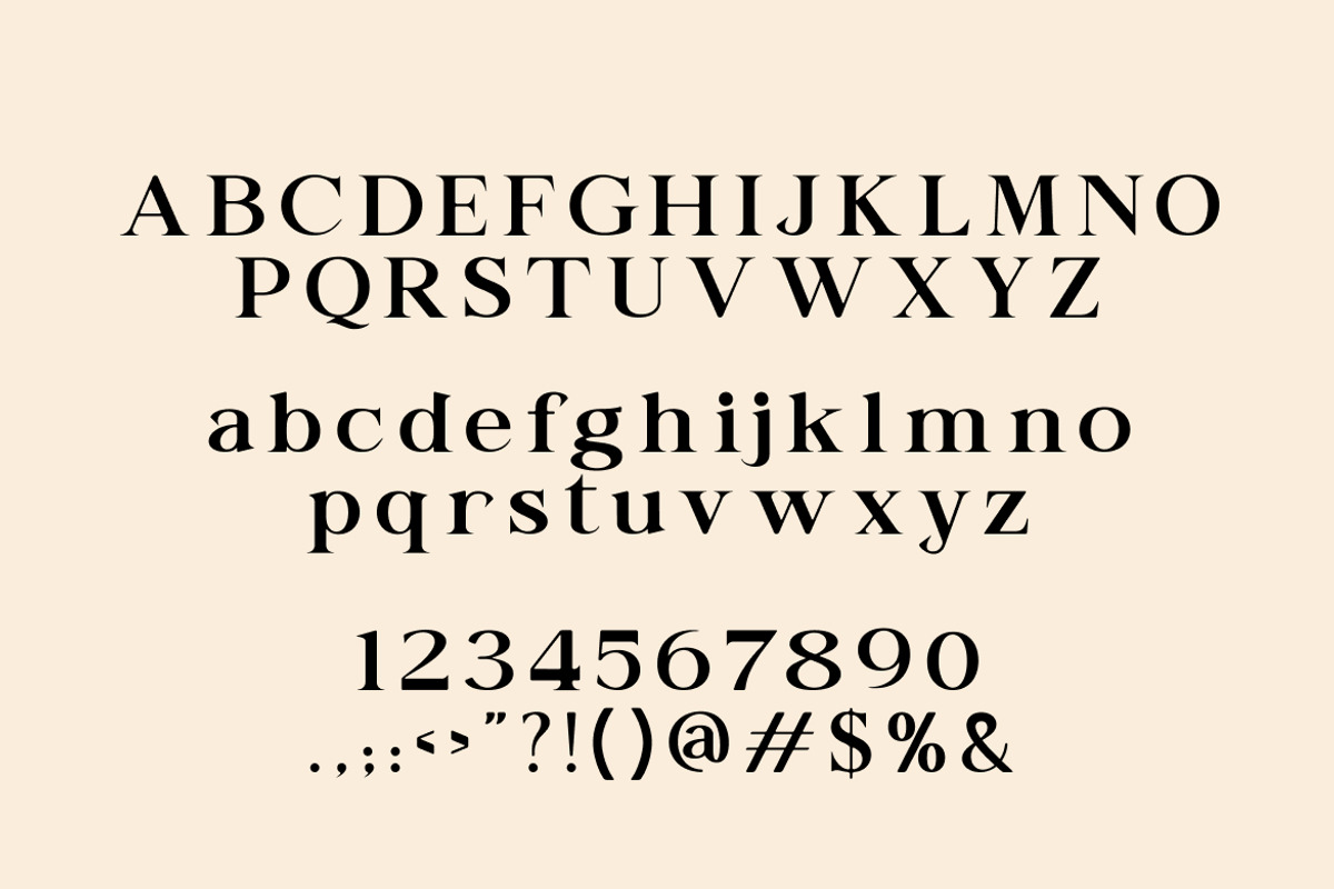 Fiorabela Modern Decorative Font, a Serif Font by Rasio Studio (Photo 2 of 7)