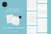 Fitness Influencer | Canva Templates, a Marketing Template by So The Theory Goes (Thumbnail 1 of 2)