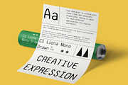 CS Liona Mono Drawn, a Sans Serif Font by Craft Supply Co. (Thumbnail 6 of 8)