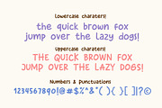 Super Kiddy Sans | Cute-Font, a Sans Serif Font by Scratch Design (Thumbnail 8 of 13)