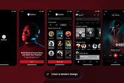 Rhythmix - Music Player Mobile App, an App Template by SLAB! Design (Thumbnail 4 of 4)