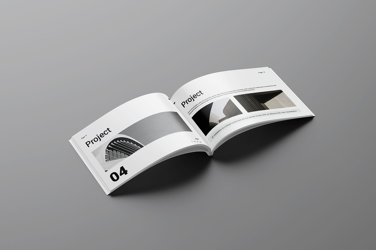 Architecture Portfolio Landscape, a Brochure Template by Seeing-art (Photo 5 of 10)
