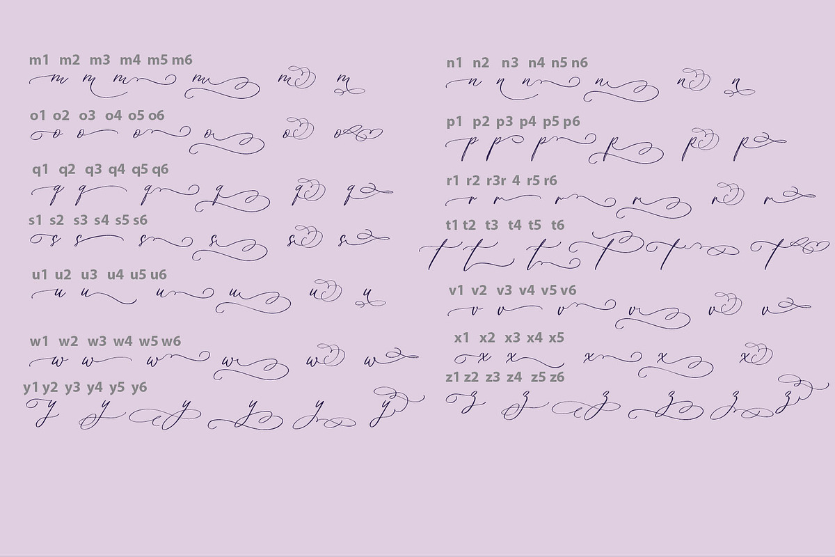 Elly Sandeo Wedding Cyrillic font, a Script Font by IraDvilyuk (Photo 14 of 18)
