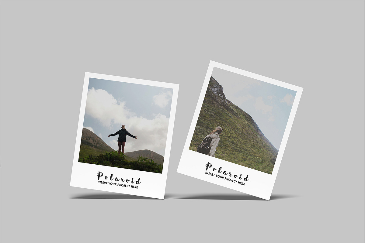 Realistic Polaroid Photos Mockup, a Product Mockup by lamorastudio (Photo 11 of 11)