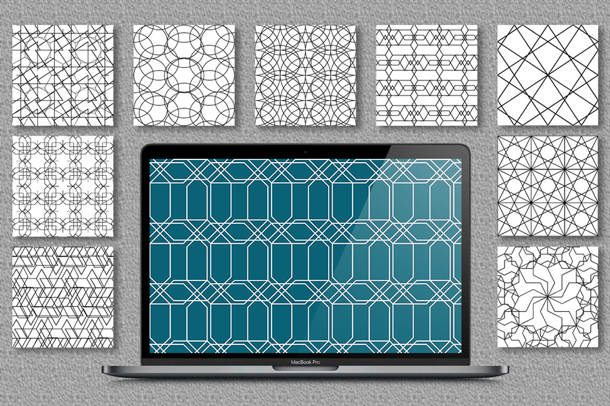 300+ seamless patterns, a Pattern Graphic by SomStock (Photo 4 of 9)