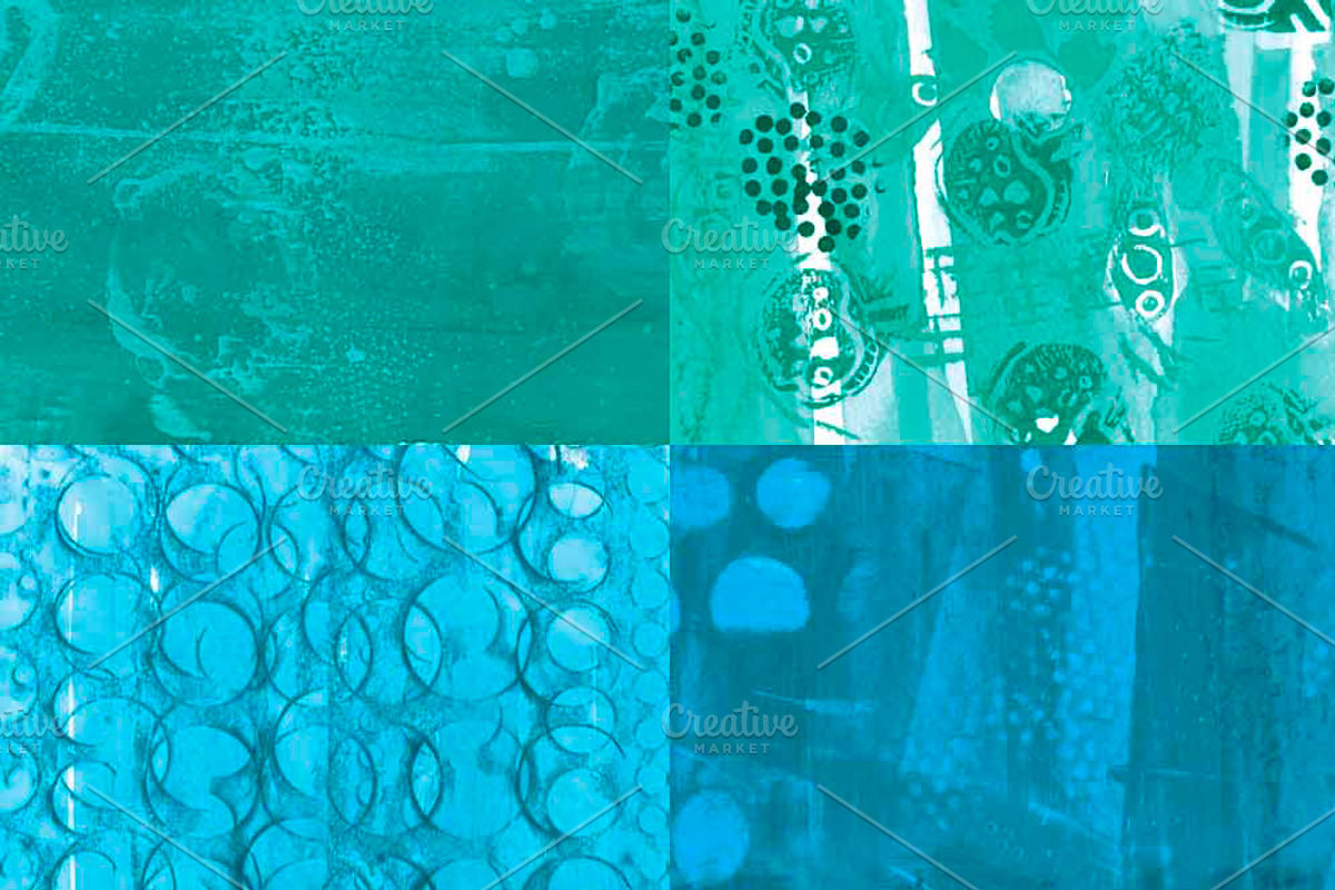 Bubbles Painted Papers, a Pattern Graphic by Liz Plummer (Photo 3 of 5)