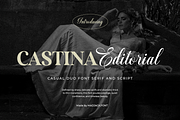 Castina Editorial Font Duo, a Script Font by Madjack.font (Thumbnail 1 of 10)