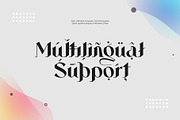 Dronefly Typeface, a Serif Font by alit design (Thumbnail 7 of 15)