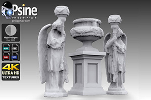 Statues & Urn