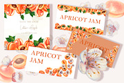Apricot Jam & Juice, watercolor, a Food Illustration by EL_SUHOVA (Thumbnail 7 of 14)