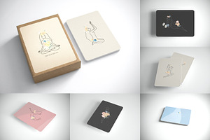 Postcard Mockup A6 Rounded Corners