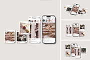 Social Media Instagram Post Mockups, an iPhone Mockup by Difa Design (Thumbnail 1 of 5)
