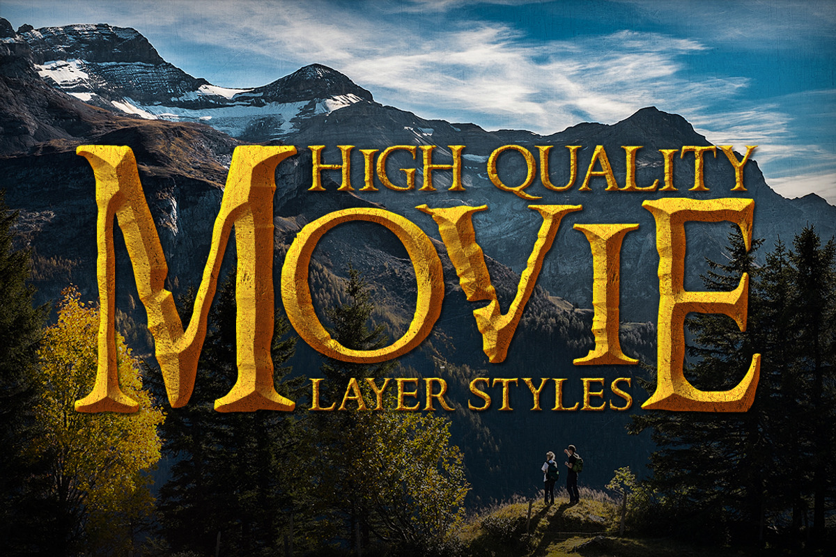 Movie Photoshop Text Effects Bundle preview 6