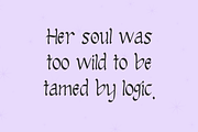 Tarot Noir - A Display Font, a Handwritten Font by Beck McCormick (Thumbnail 9 of 10)