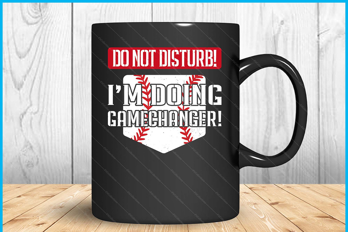 Baseball Do Not Disturb Doing SVG, a Graphic by Creativeusart (Photo 3 of 4)