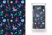 Space circus. Graphic set, an Animal Illustration by Maru_art (Thumbnail 12 of 13)