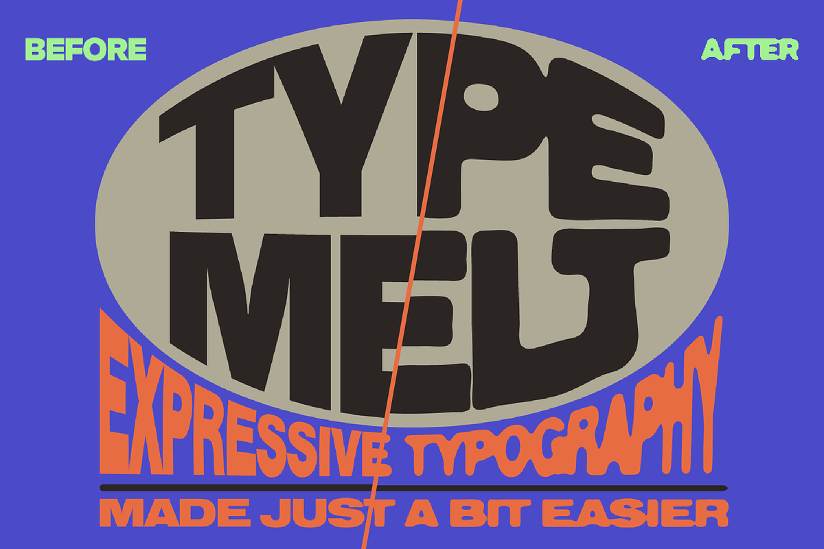 Typemelt - Melt your text in 1 click, an Action Add-On by Dreadlabs (Photo 3 of 3)