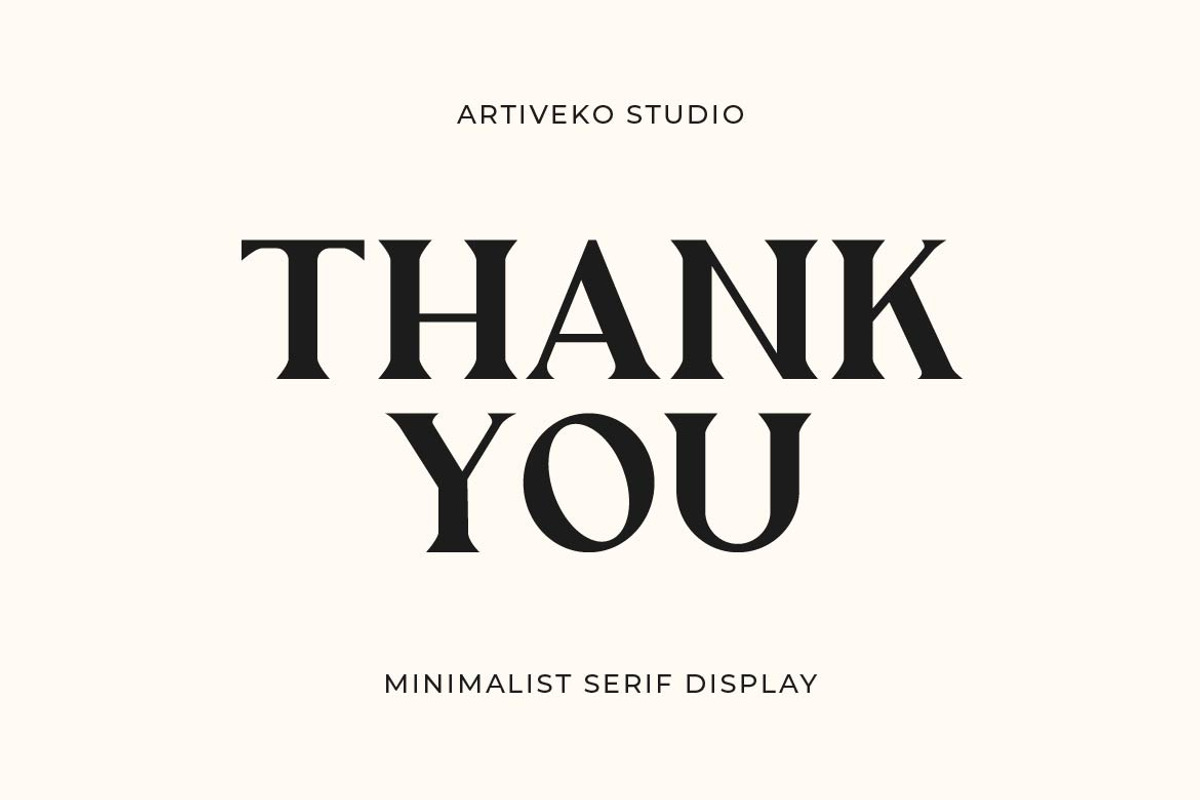 Ethical Mature Display Serif, a Serif Font by Artiveko (Photo 8 of 8)