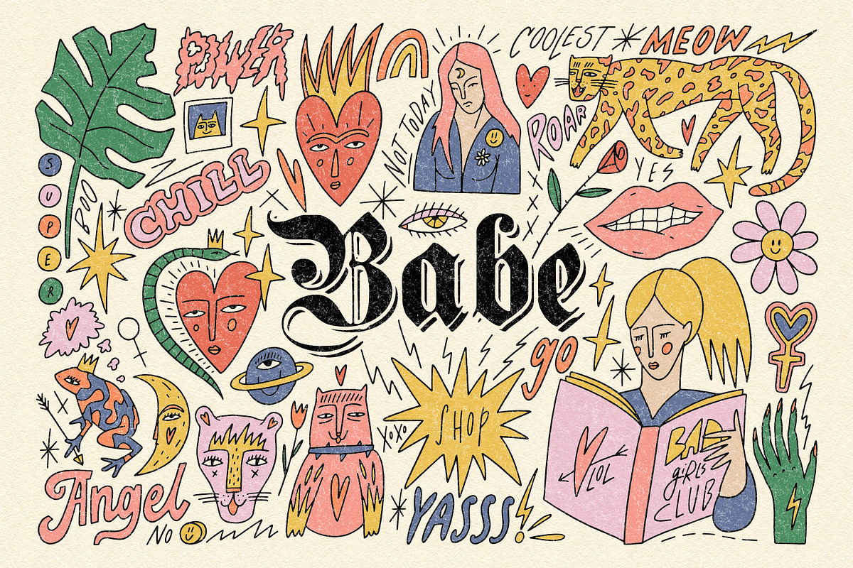 Babe Bundle, an Animal Illustration by Annie Konst (Photo 1 of 16)