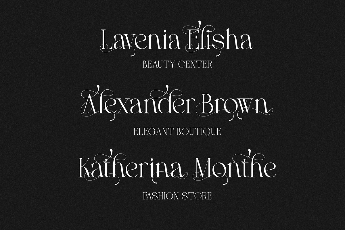 Olleca Elegant Classy Serif Font, a Serif Font by RantautypeStudio (Photo 16 of 19)