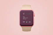 Clay Apple Watch Mockups Pack 01, a Wearable Device Mockup by Mockups by Carlos Viloria (Thumbnail 15 of 25)