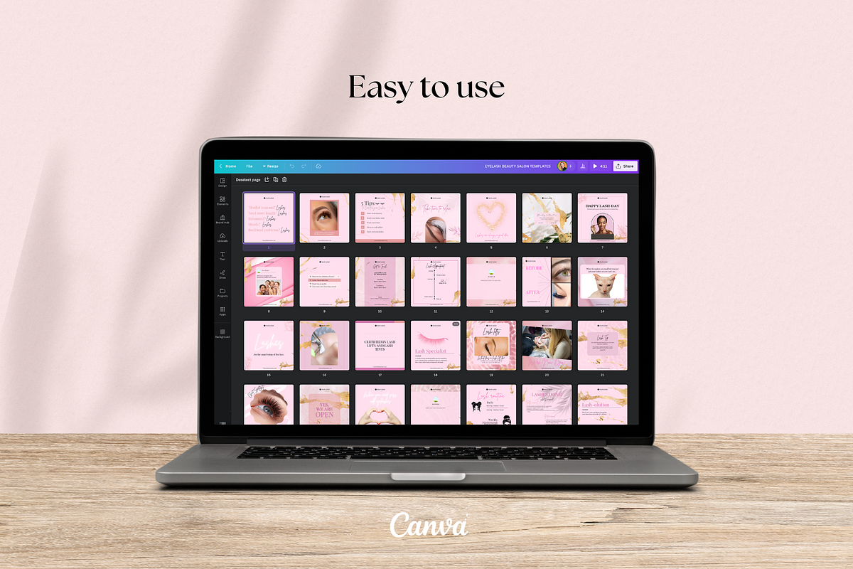 Lash Technician Template | Canva, a Social Media Template by The Social Stuff (Photo 9 of 9)